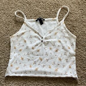 Forever 21 cropped camisole top